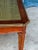 Wood Italian Neoclassical Coffee Table, 1940s, Carved Mahogany With Gilt Panel Top For Sale - Image 7 of 13