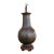 Vintage 60s Mid-Century Chinoiserie Brass & Copper Urn Large Table Lamp, Beautiful Dark Patina For Sale