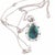 Natural Opal Diamond Pendant W/ Gold Chain 3.25 TCW GIA Certified For Sale In New York - Image 6 of 12