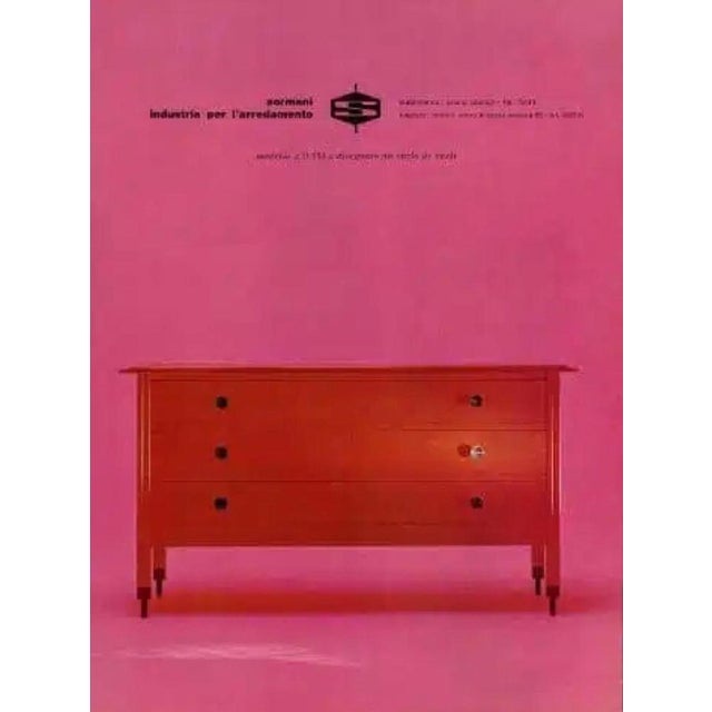 D154 Chest of Drawers in Lacquered Wood by Carlo De Carli for Luigi Sormani, Italy, 1963 For Sale - Image 15 of 16