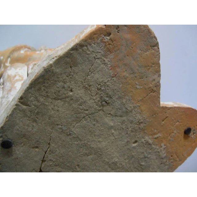 Tang Dynasty Terra Cotta Earth Spirit Sculptures - a Pair For Sale - Image 9 of 11