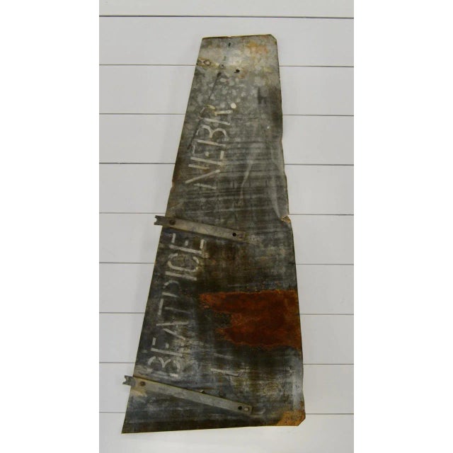 1940s Windmill Blade 36" Original Paint For Sale - Image 4 of 5