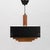 Ceiling Lamp in Painted Metal and Copper, 1960s For Sale - Image 4 of 5