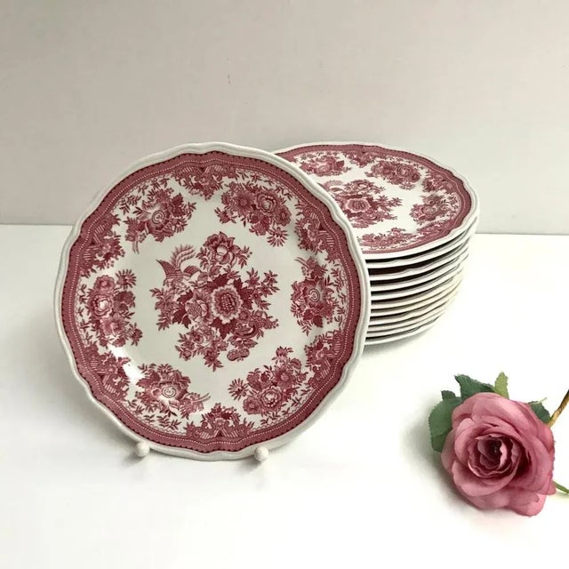 Villeroy and Boch Vintage Red Fasan Dinner Plates. Red Fasan it is one of most popular and coveted series. In excellent...