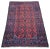 Antique Hand-Knotted Baluch Woolen Rug, 1890s For Sale