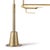 Regina Andrew Raven Task Lamp Natural Brass For Sale - Image 4 of 5