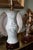 Vintage Chinese Celadon-Ground Famille Rose Celestial Figure Porcelain Table Lamp For Sale - Image 15 of 18