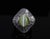 Late 20th Century Rare 8.95ct Natural Chrysoberyl Cat's Eye 2.60ct Diamond Platinum Ring Size 6.5 For Sale - Image 16 of 18