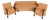 Czech Art Deco Sofas and Lounge Chairs in Beech and Oak attributed to Jindrich Halabala for Up Závody, 1930s, Set of 3 For Sale