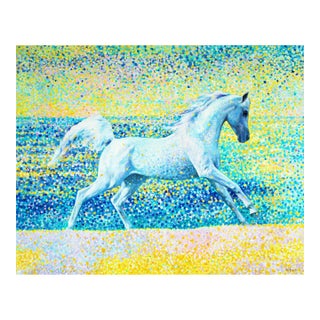 Artist Andrei Sitsko "Sun Splashes" Modern Original Painting For Sale