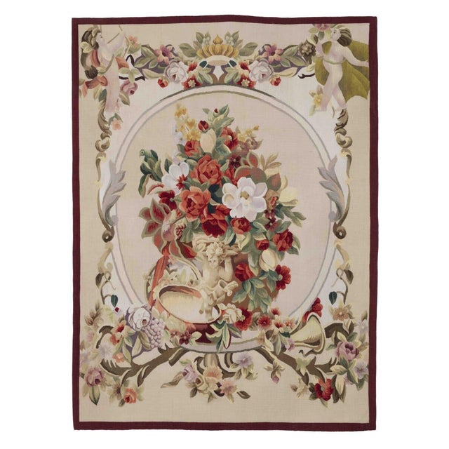 This beautiful tapestry is hand-woven by skilled artisans in pure New Zealand wool, keeping alive the centuries old...