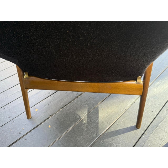 Mid 20th Century Danish Lounge Chairs With New Upholstery Attributed to Folke Ohlsson for Dux – Pair For Sale - Image 10 of 11