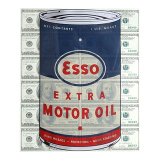 Esso Oil Can, Screenprint on Coventry by Steven Gagnon For Sale