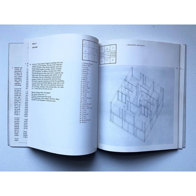 Black 1980 7 Houses, John Hejduk, First Edition Book For Sale - Image 8 of 9