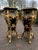Late 20th Century Late 20thC Italian Baroque Black Gold Pedestals – Pair For Sale - Image 5 of 14