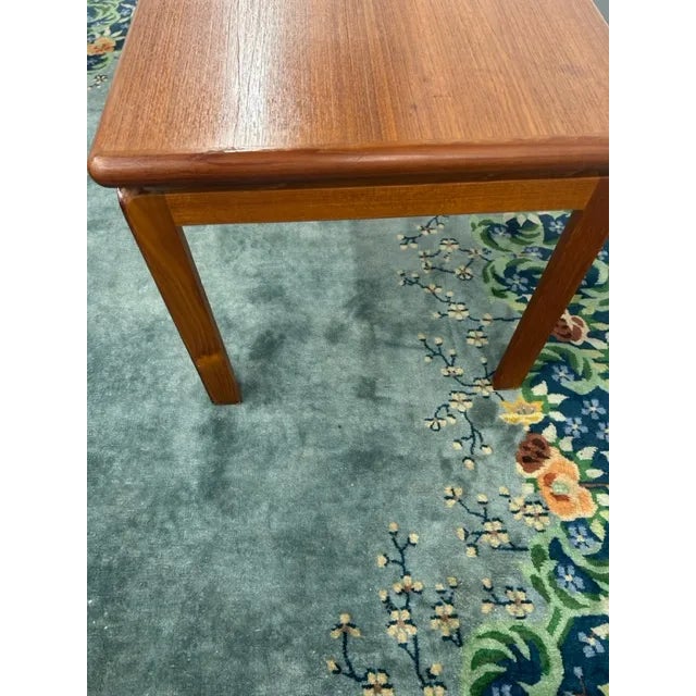 1980s Danish Modern Side Table Made for Scandinavian Gallery For Sale - Image 9 of 10
