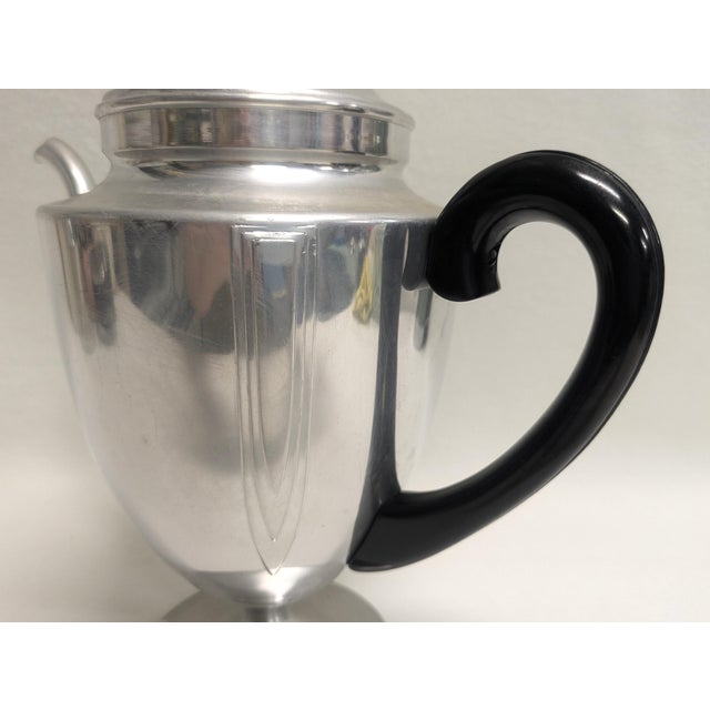 Mid-Century Aluminum Coffee Server For Sale - Image 10 of 10