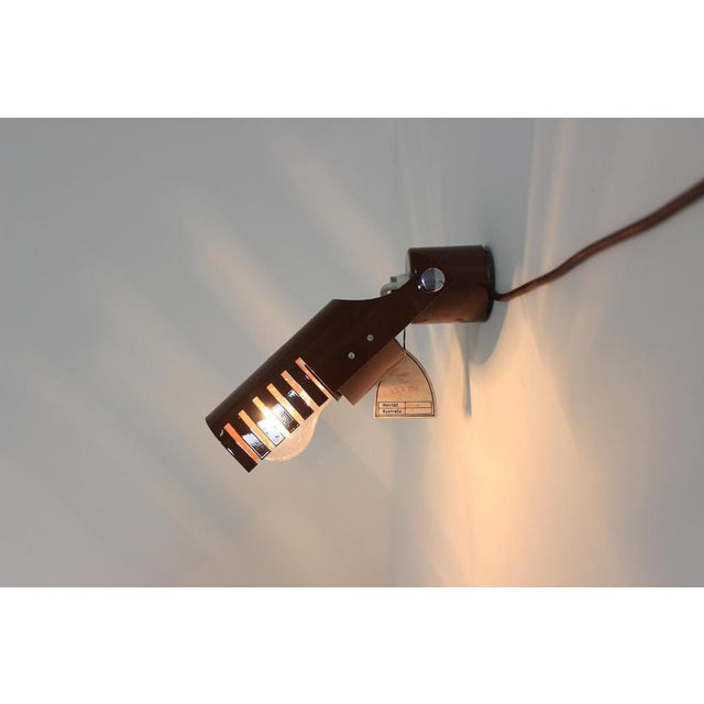 1980s Wall Lamp, Former Czechoslovakia, 1980s For Sale - Image 5 of 7