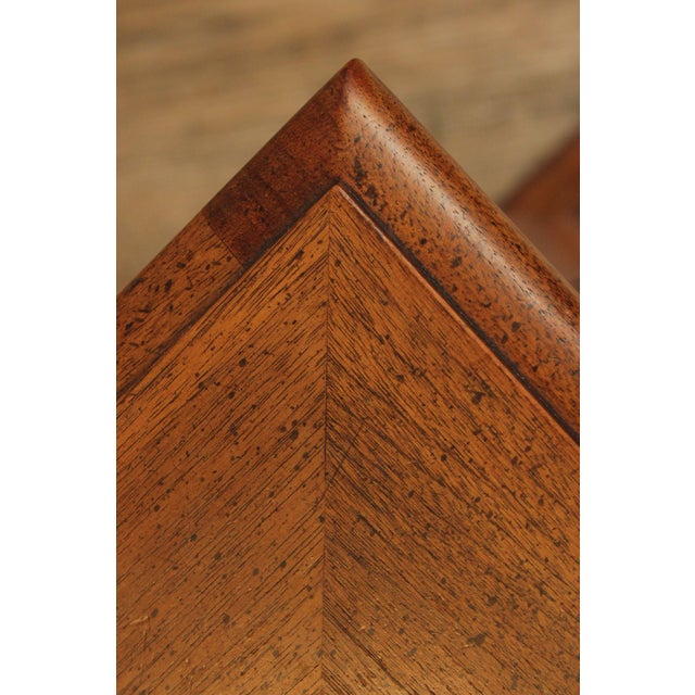 Wood John Stuart Vintage Pair of Walnut Nightstands For Sale - Image 7 of 12