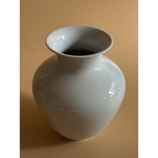 Vintage White Vases by Trude Petri for KPM and Furstenberg Berlin, Germany, 1950s, Set of 3 For Sale - Image 10 of 13