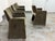 CB2 Caleb Zipperer for Cb2 Foley Olive Green Velvet Dining Armchairs, Set of Four For Sale - Image 4 of 12
