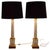 French Cut Crystal and Gilt Bronze Coloumn Table Lamps in the style of Baccarat, 1890s, Set of 2 For Sale - Image 13 of 13