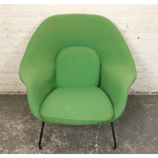 This is the stunning Womb Chair and Ottoman by Knoll. The Womb Chair was designed by Eero Saarinen in 1948. This piece...