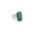 Natural Tourmaline Sapphire Ring 7 14k WG 12.17 TCW Certified For Sale - Image 11 of 18