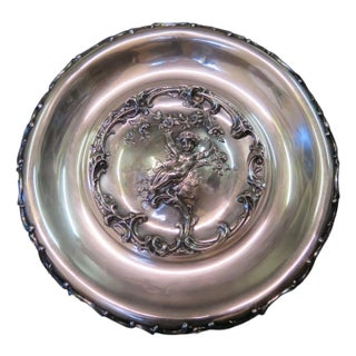 Vintage Sterling Silver Compote For Sale