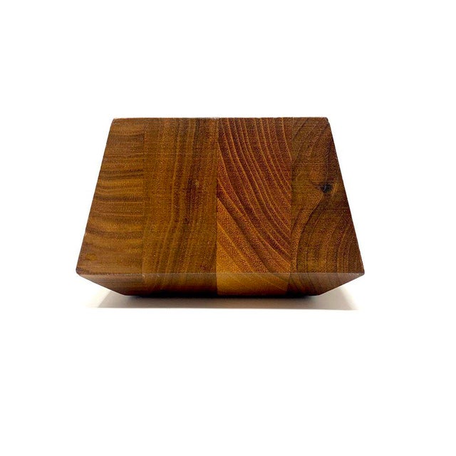 Mid Century Modern Geometric Wooden Desk Organizer Chairish