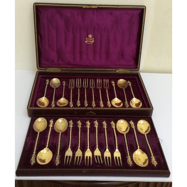 Elkington Gold Plated Apostles - Set of 12 For Sale In San Antonio - Image 6 of 7