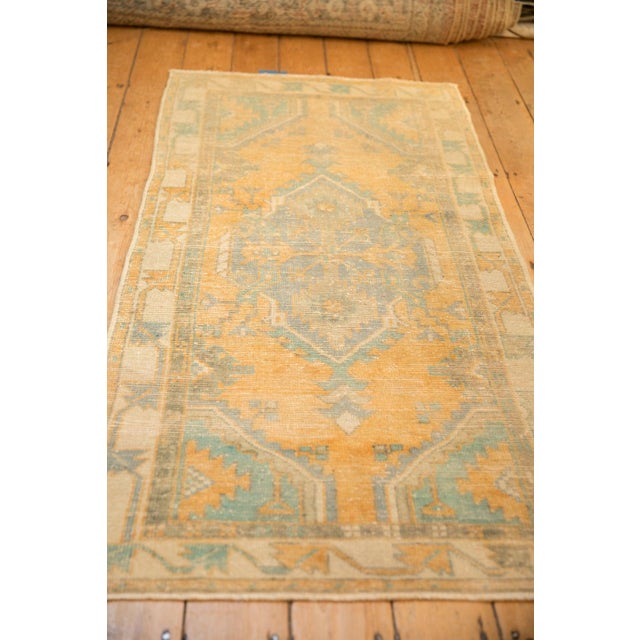 Vintage Distressed Oushak Rug - 2'10" x 5'7" For Sale - Image 9 of 12