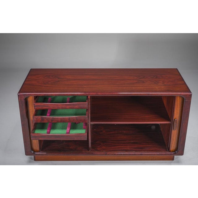 Danish Rosewood Tambour Sideboard from Dyrlund, 1960s For Sale - Image 9 of 18