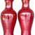 Red Vintage Asian “Sang De Boeuf” Glazed Ceramic Vases- a Pair For Sale - Image 8 of 12
