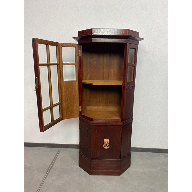 Art Nouveau Vitrines in the style of Joseph Maria Olbrich, 1890s-1910s, Set of 2 For Sale - Image 12 of 18