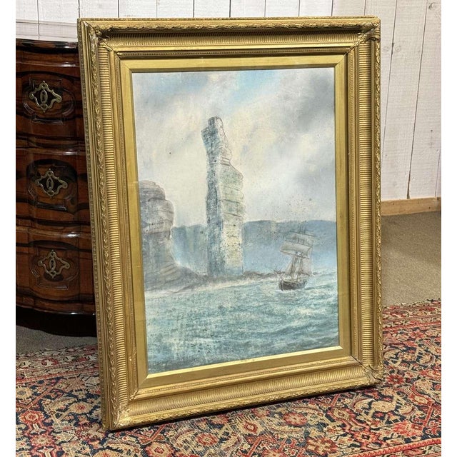 A. Johnston, Watercolor Under Glass, 1891, Watercolor For Sale - Image 10 of 18