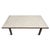 Beautiful hand crafted beige ceramic mosaic table top coffee table with iron base. Perfect for outdoor or indoor use. Each...