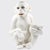 Large Hollywood Regency Monkey Sculpture / Cachepot in Majolica, Italy, 1960s For Sale - Image 13 of 13