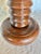 20th Century French Walnut Pedestal Side Table in the Style of Charles Dudouyt For Sale - Image 9 of 14