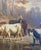 Brown 19th Century Swiss Pastoral Cow Painting Signed Charles Humbert in Frame For Sale - Image 8 of 12