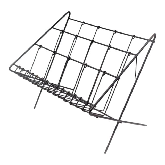 Vintage Mid Century Modern Magazine Rack For Sale