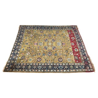 Vintage Tabriz Large Rug, 1950s For Sale