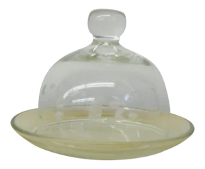 Antique Early 20th Century “Princess House” Covered Butter Dish