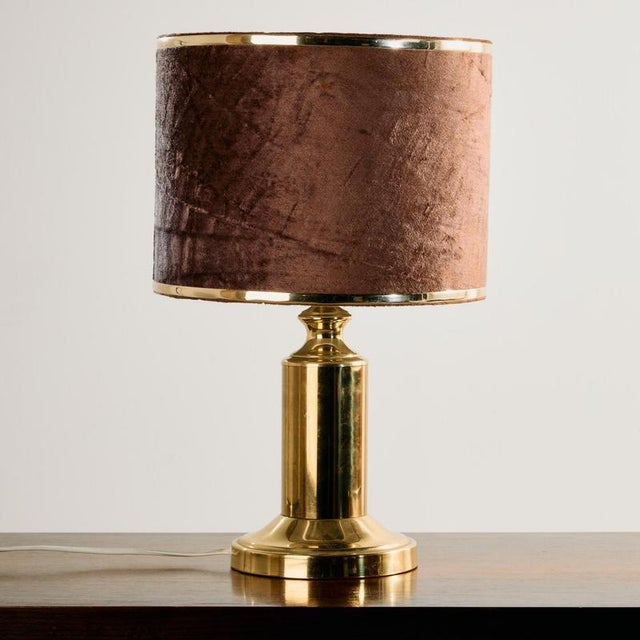 Brass Table Lamp, 1970s For Sale - Image 9 of 9