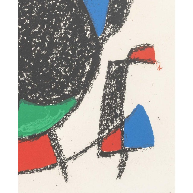 1970s Joan Miro "Lithograph Xiii" Lithograph, 1975 For Sale - Image 5 of 9