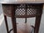 Antique Round Oak Side Table with Lattice Work, 1890s For Sale - Image 14 of 18