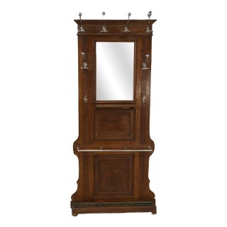 Wooden Coat Rack, 1920s For Sale