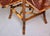 Victorian English Tiger Bamboo Chinoiserie Book Table With Folding Shelves For Sale - Image 11 of 13