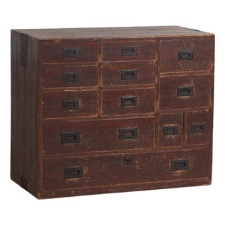 Antique Japanese Tansu Chest of Drawers For Sale