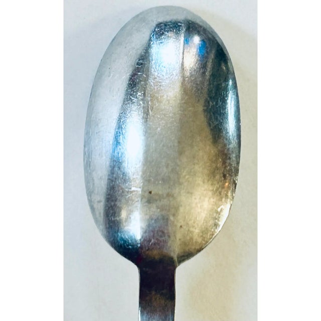 Wallace Silversmiths 1935 Wallace Art Deco Pattern Vogue II Silver-Plate Flatware, 69 Pieces For Sale - Image 4 of 7